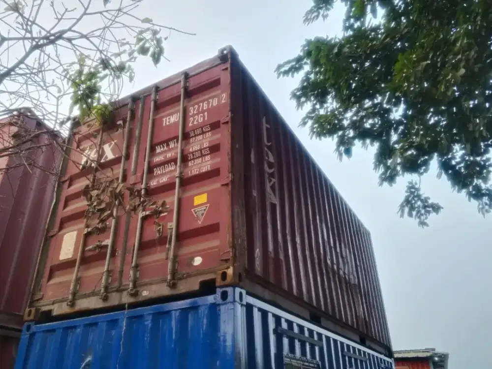 Jual kontainer Dry 20 Feet siap pakai