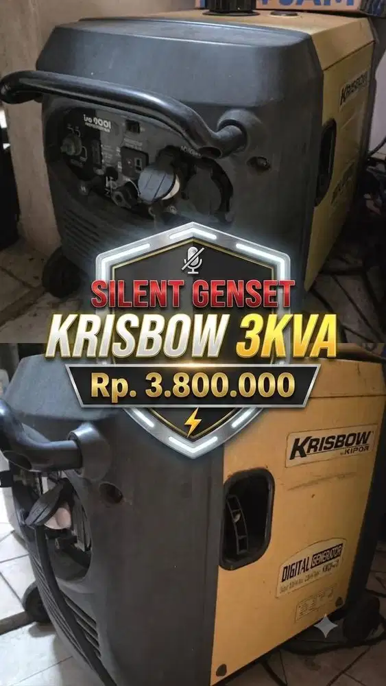 Silent Genset Krisbow