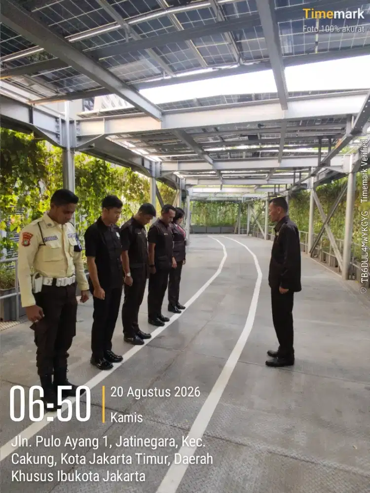 Di butuh kan 3 personil security non Gp atau gp yang pengalaman