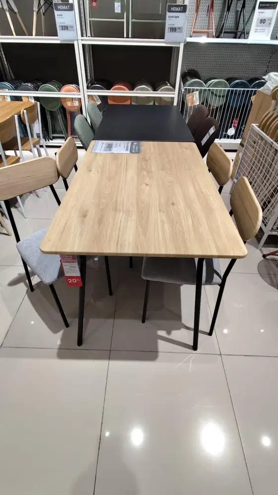 Set Meja Makan Minimalis