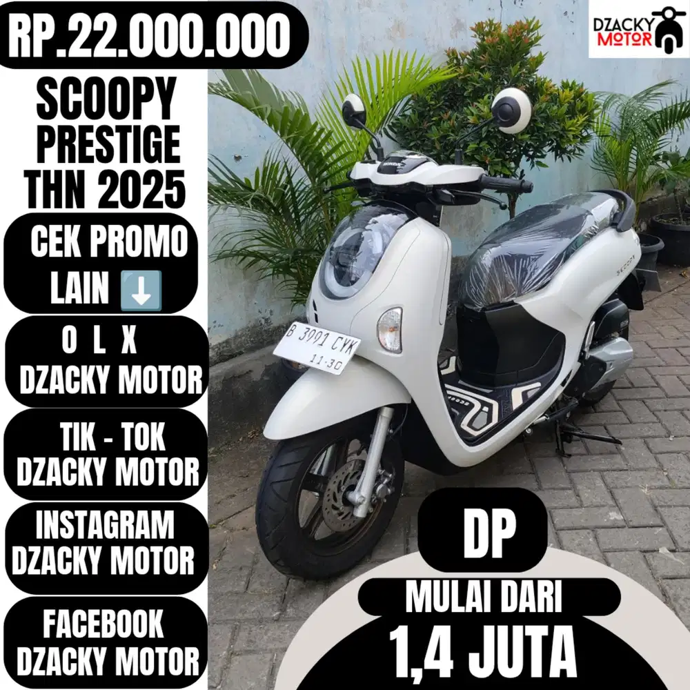 SCOOPY PRESTIGE 2025 SECOND LIKE NEW
