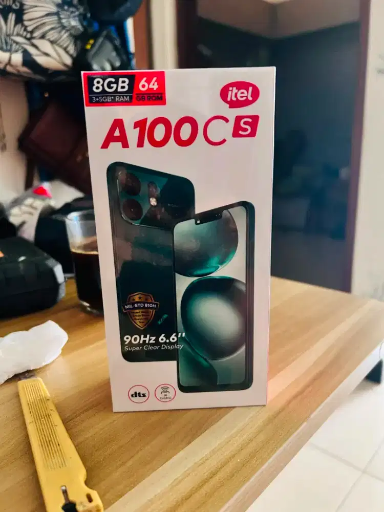 Itel a100cs 3/64gb new segel dus