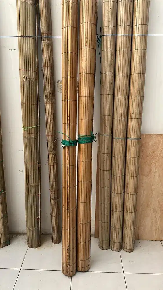 Jual macamtirai rotan bambu dan kayu untuk padang di teras