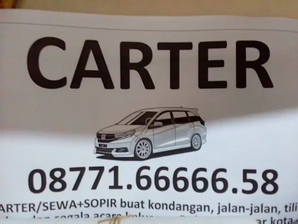 Marketing Carter Mobil