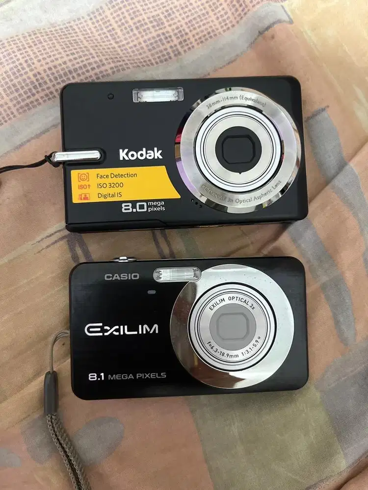 Digital camera Casio dan Kodak
