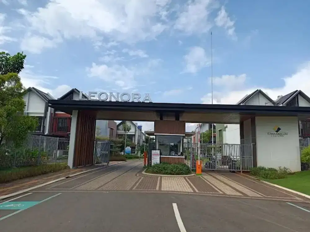 Dijual Rumah Hook Ready Stock Cluster Leonora Konsep Real Attic 3 LT Kawasan Symphonia Gading Serpong