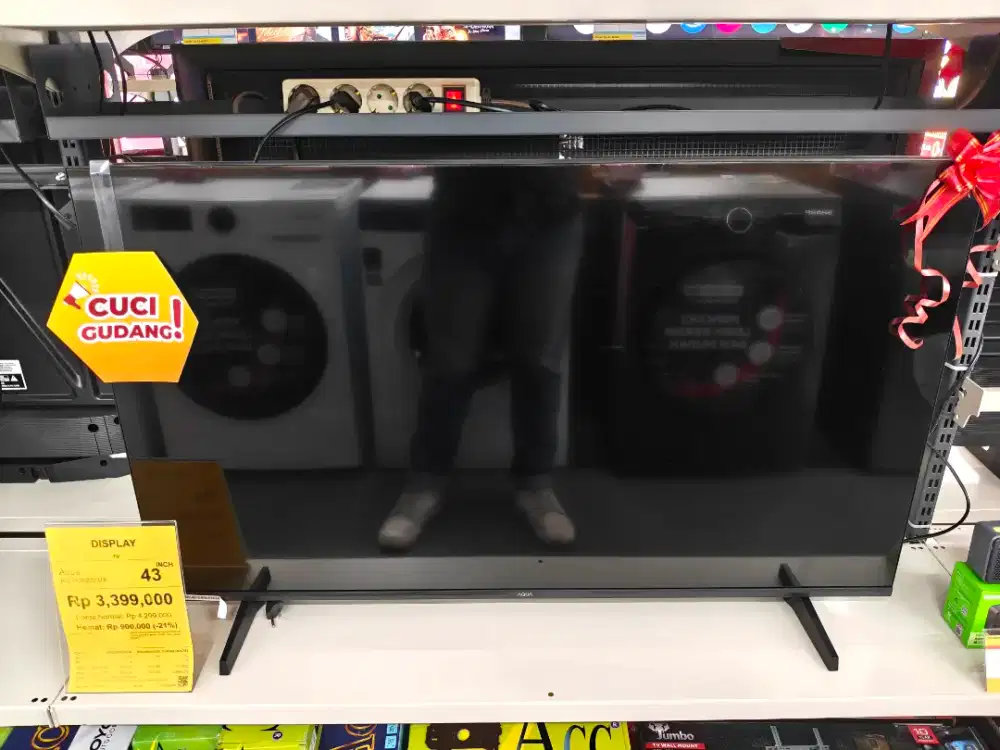 TV AQUA DISPLAY 43INC LIKE NEW