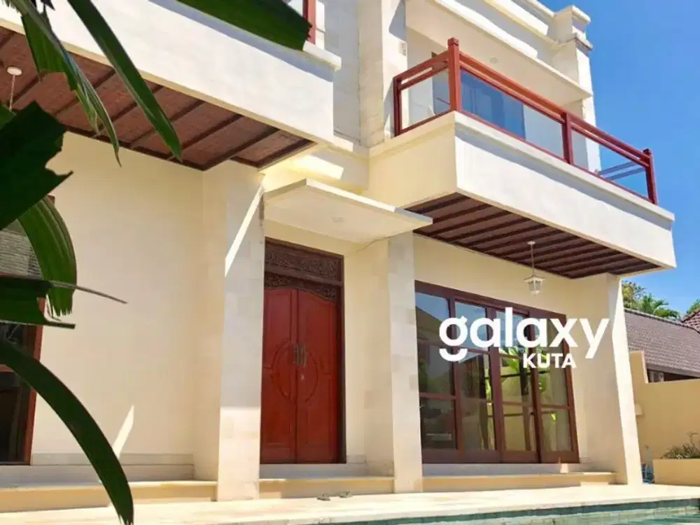 VILLA BALINESE MODERN STYLE WITH VIEW IN GONG KENCANA JIMBARAN BADUNG