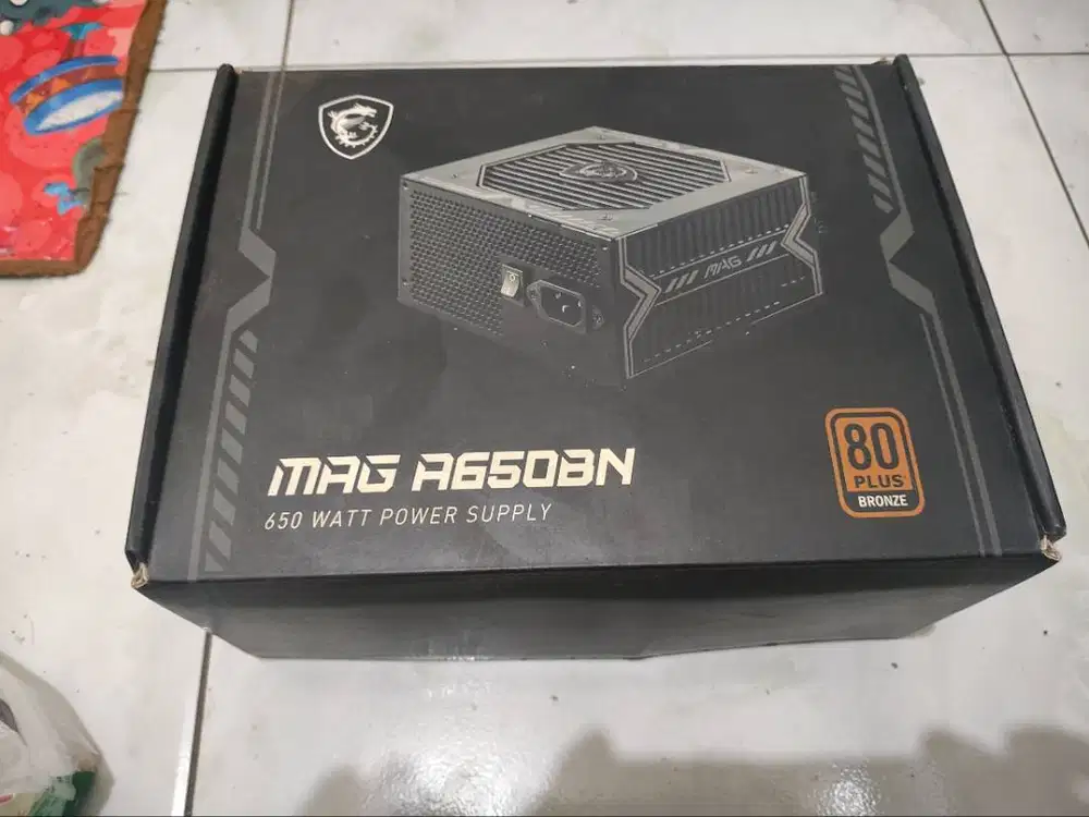 PSU MSI MAG A650BN 650 W 80 PLUS BRONZE