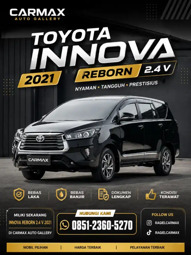 Toyota Innova 2.4V SOLAR AT 2021