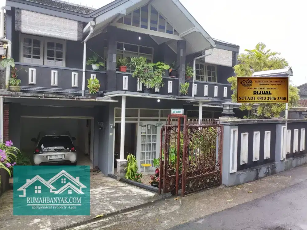 Jual Villa Murah 10 Kamar Di Kaliurang, Furnish & Siap Operasional Cocok Untuk Pasive Income