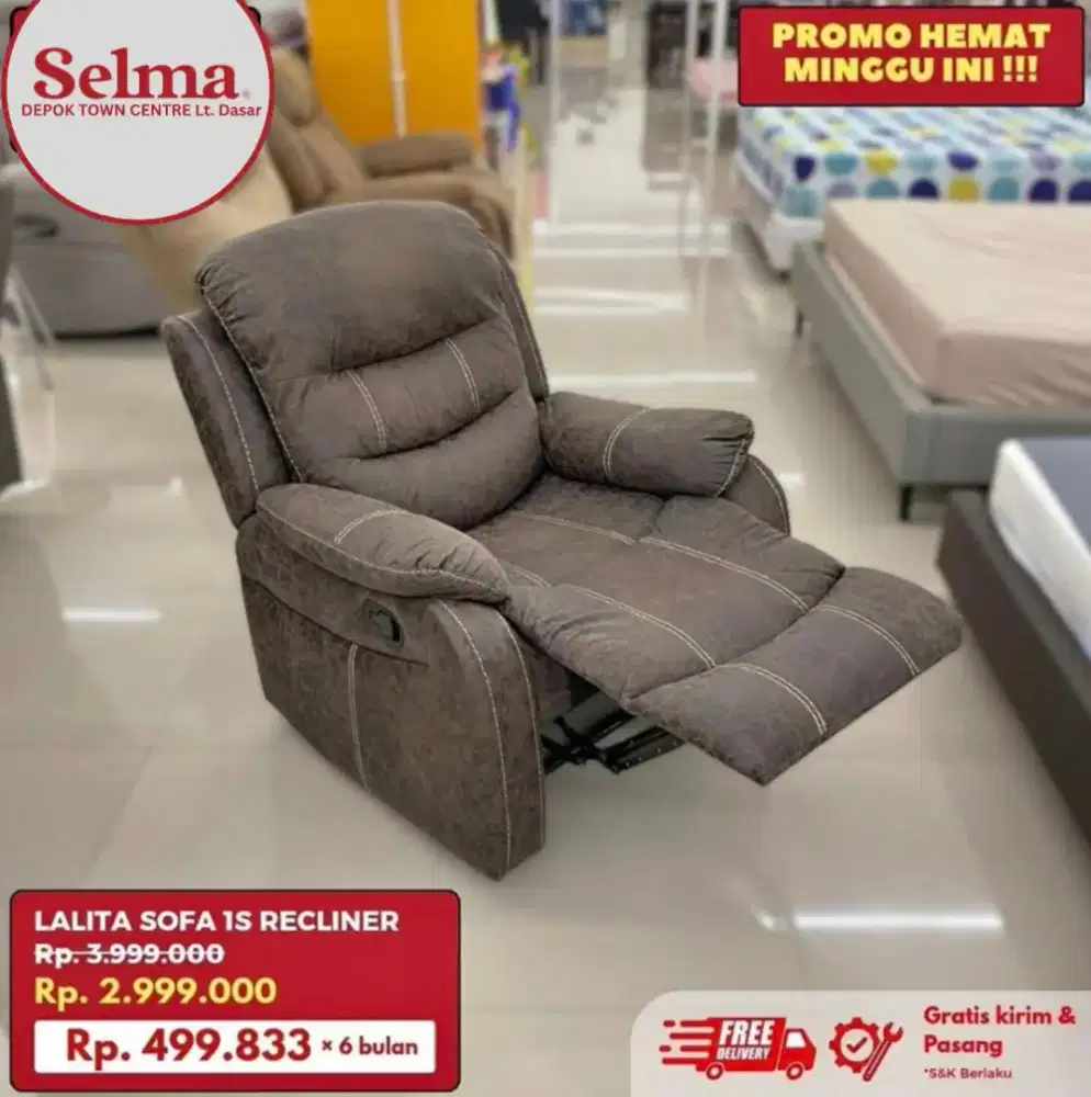 Sofa Reclining Selma by Informa