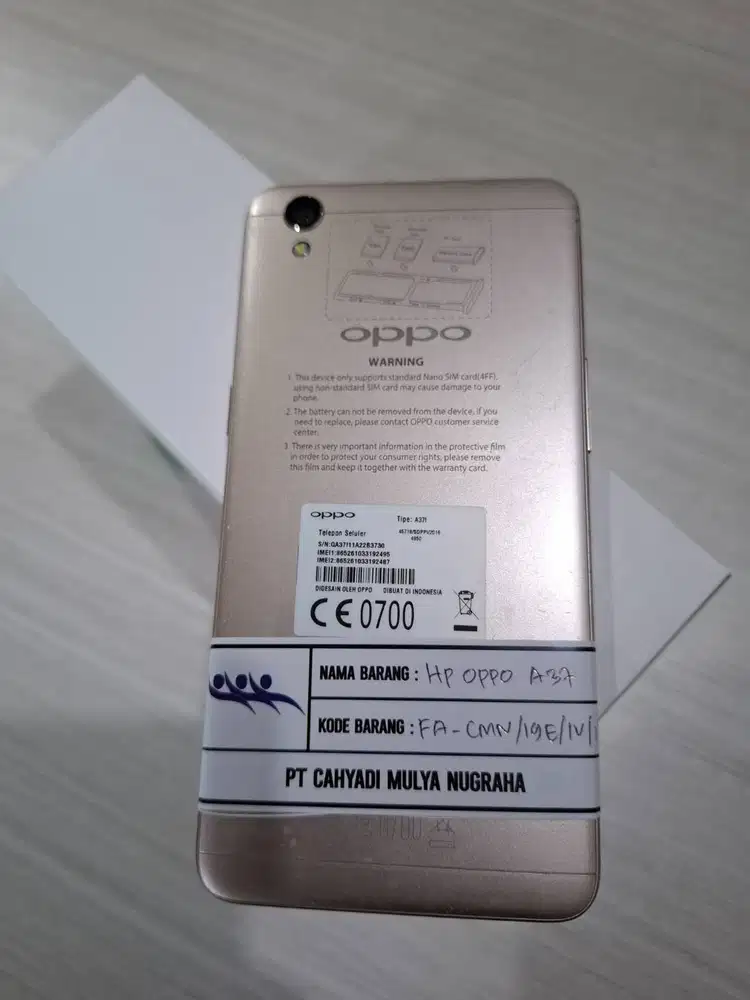 Dijul Hp OPPO A37