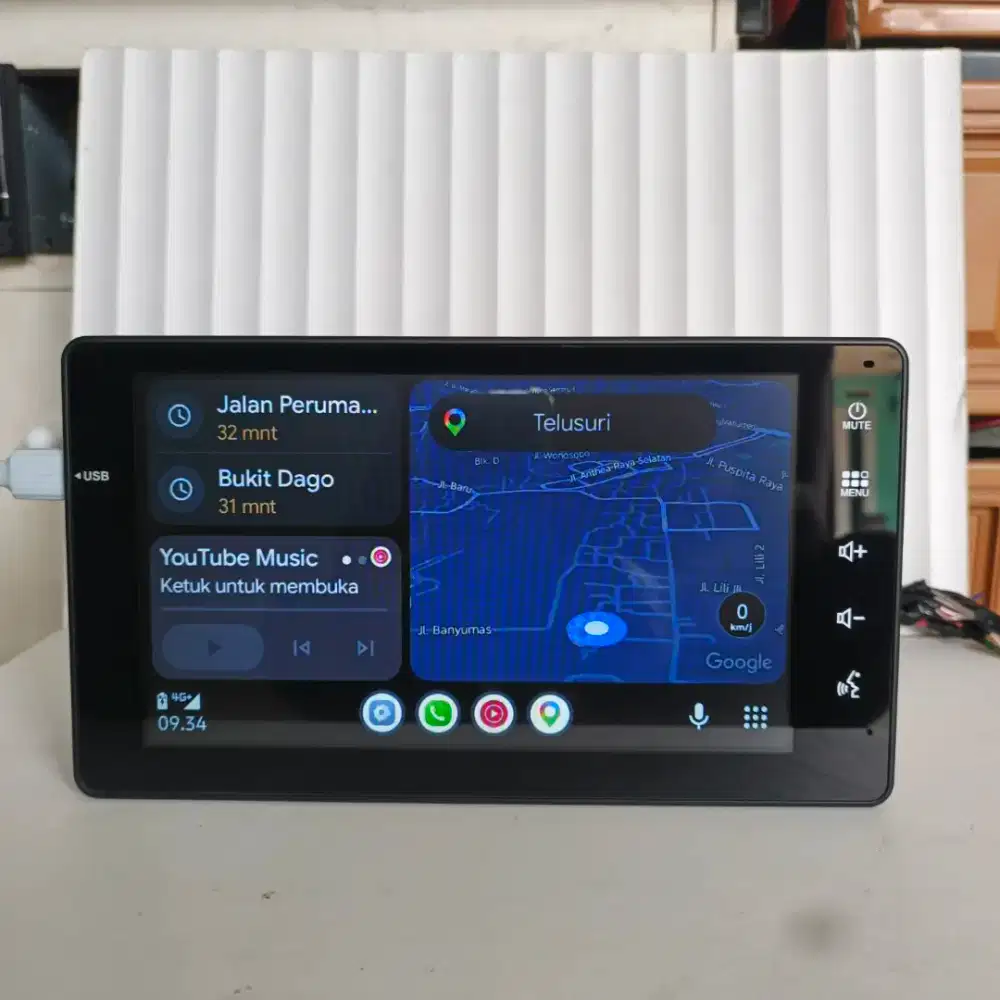 Headunit xenia 2025 carplay android auto 9 inch