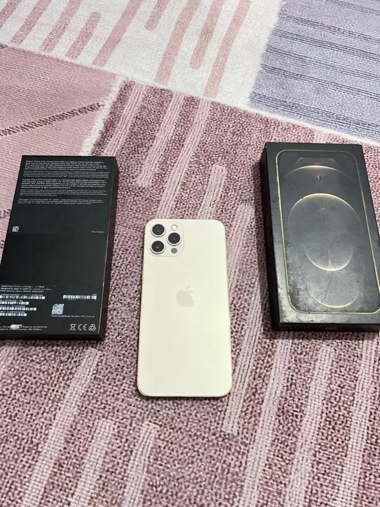 iPhone 12 Pro Max 128Gb Resmi iBox Fullset Ori