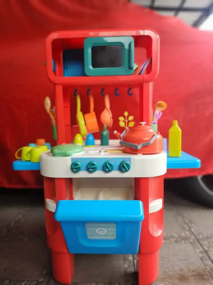 ELC Little Cook Kitchen Like new lengkap dus dan perlengkapan masak