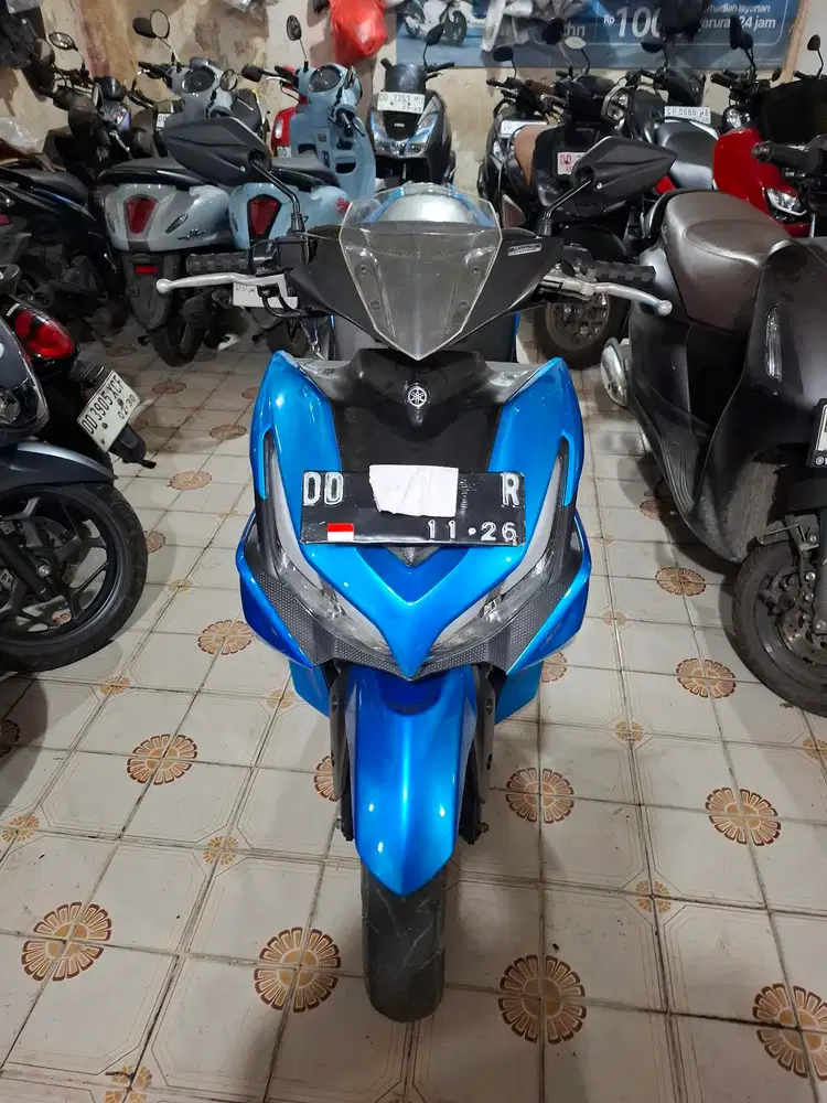Yamaha Aerox 155cc 2021 Biru Abs