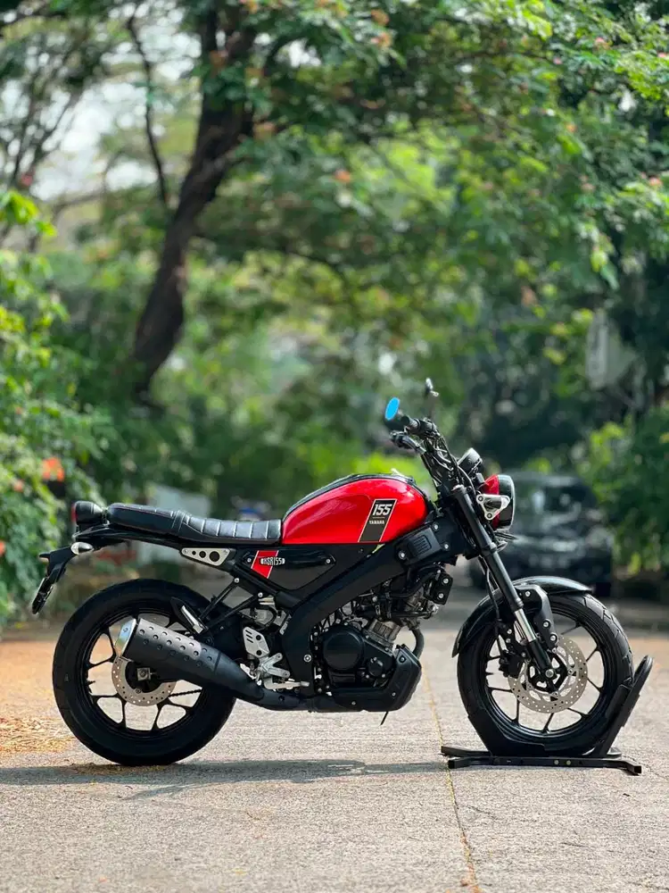 YAMAHA XSR 155 2023 MERAH KM LOW PAJAK PANJANG FULL ORIGINAL