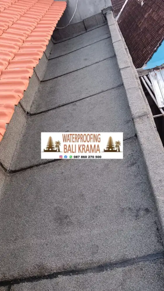 Membram bakar waterproofing anti bocor putra daerah gudang tersendiri