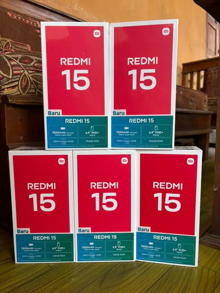 Promo Redmi 15 8/256 Baru