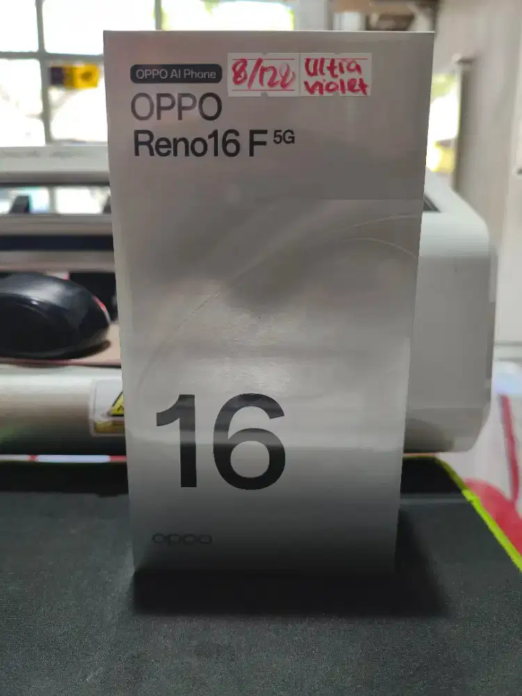 Oppo Reno 16F 5G,AMOLED, DIMENSITY 7300,ram 8gb rom 128gb