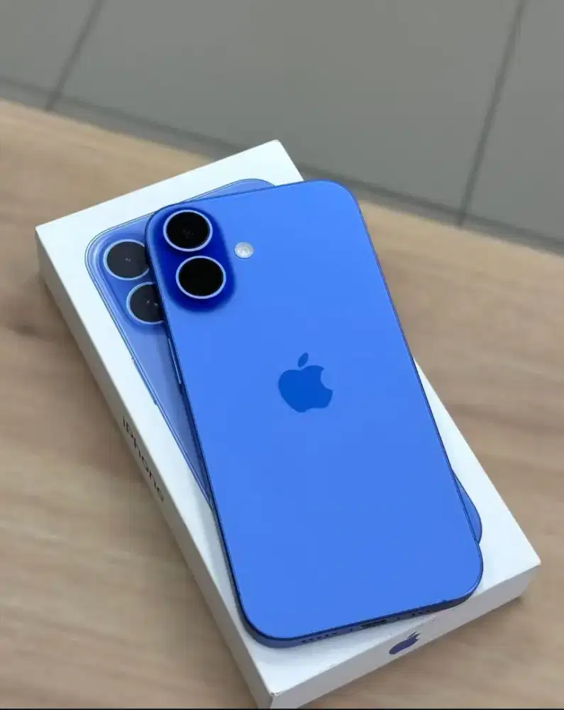 KREDIT IPHONE 16 128GB SYARAT KTP SAJA PROMO BUNGA0% DAN FREE CICILAN