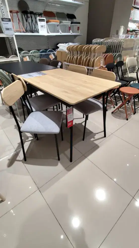 SET MEJA MAKAN MURAH
