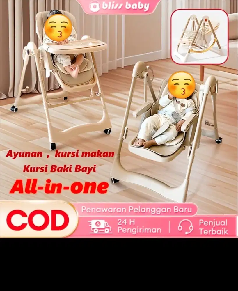 Kursi makan ayunan
