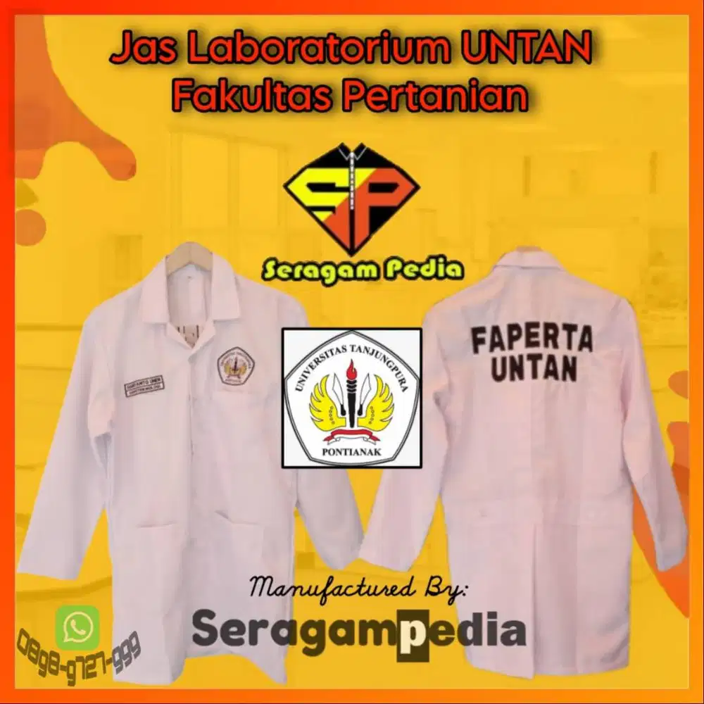 Konveksi Jas Laboratorium Fakultas Pertanian Batam - Bebas Custom