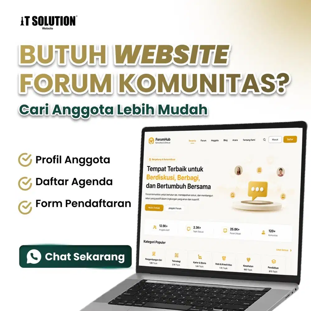 Pembuatan Website Organisasi dan Komunitas Seo Friendly
