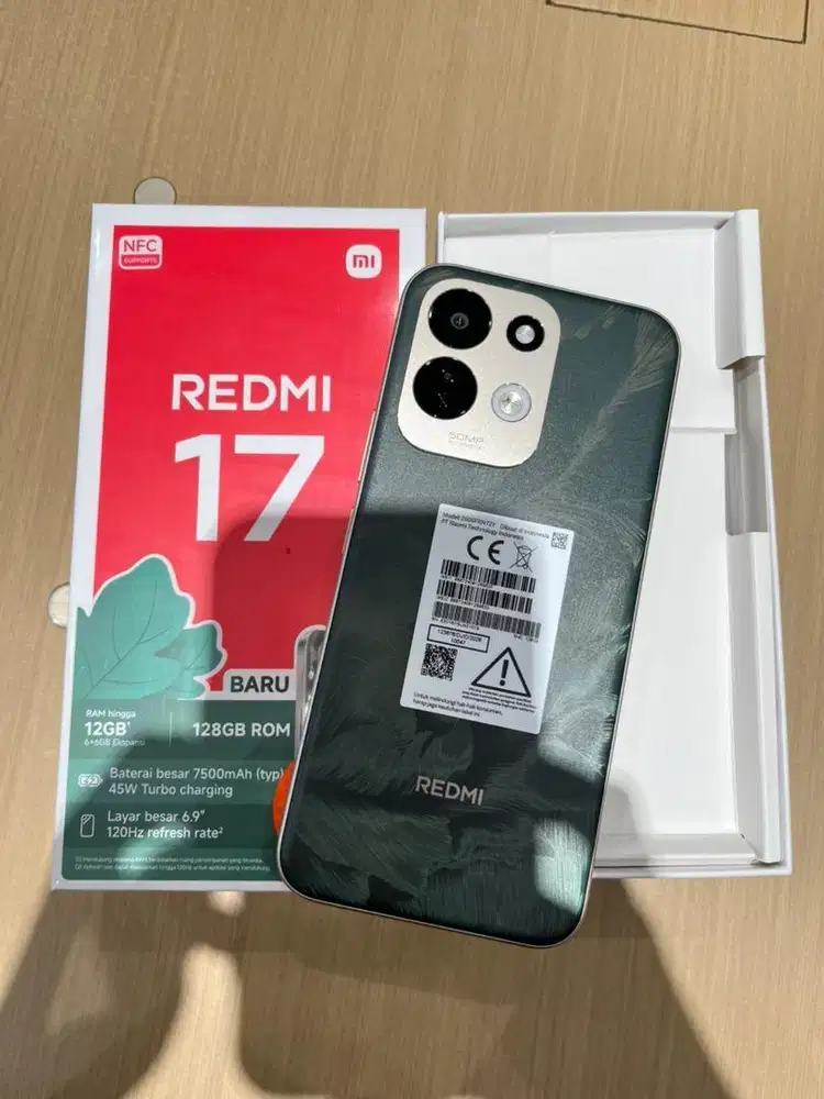 Redmi 17 6+6/128 new batrai 7500mAh