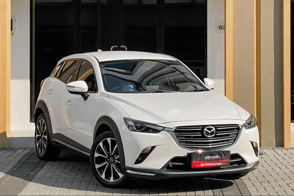 Mazda CX3 CX-3 1.5 Sport SkyactivG AT Matic 2021 Putih. FULL RECORD!!!