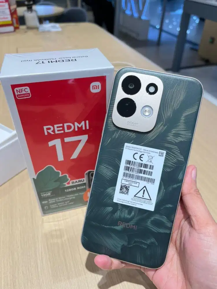 Redmi 17 6+6/256 batrai 7500mAh 45watt