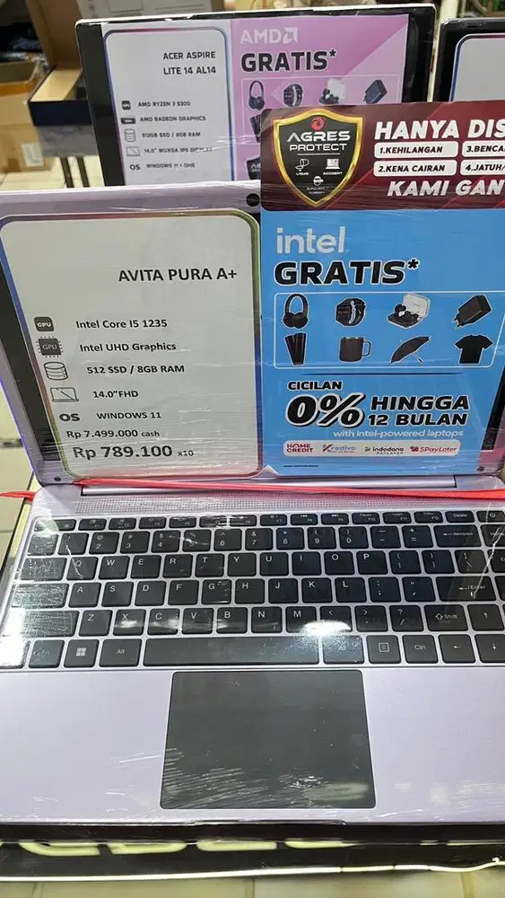 Laptop Avita Pura A+ Promo Cicilan Bunga 0%
