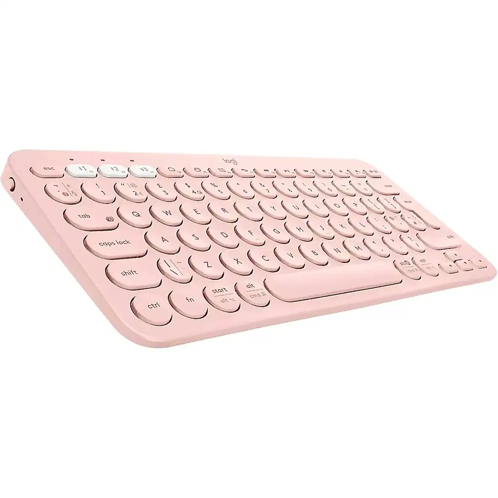 260810B Original Logitech K380 Tonal Rose BNIB Bluetooth Keyboard Mult