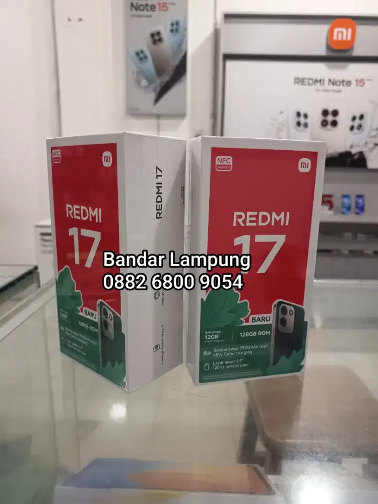 Bnib Xiaomi Redmi 17 4G 4/128 resmi indonesia
