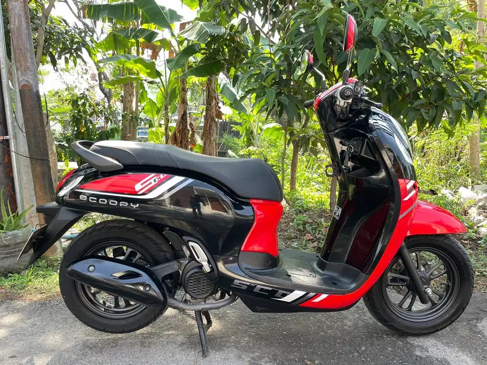 scoopy 2023 antik istimewa low km