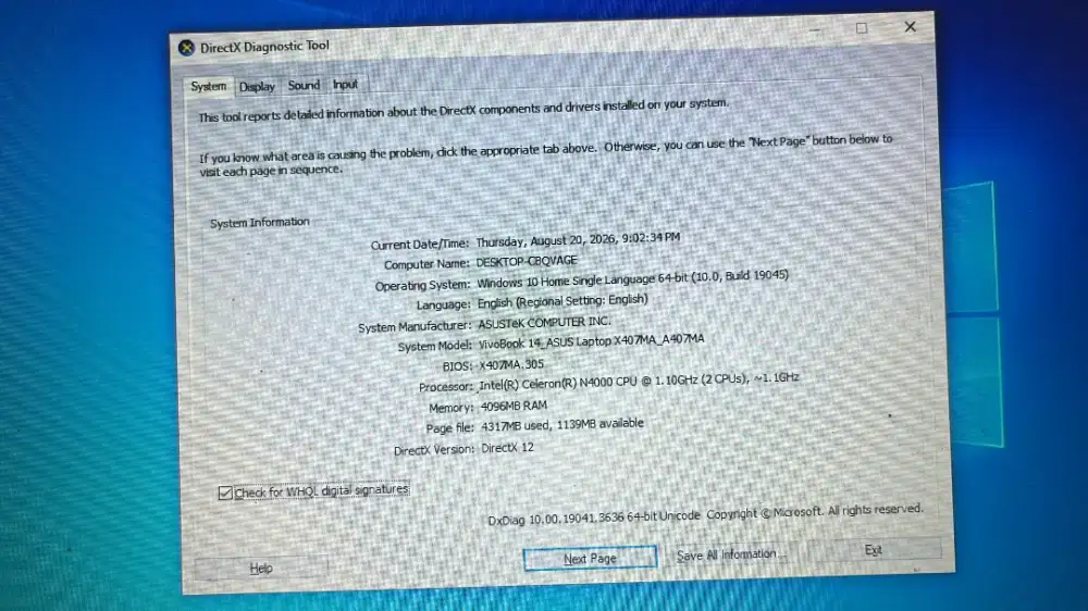 Jual Asus VivoBook 14 kebutuhan kerja sekolah kuliah browsing