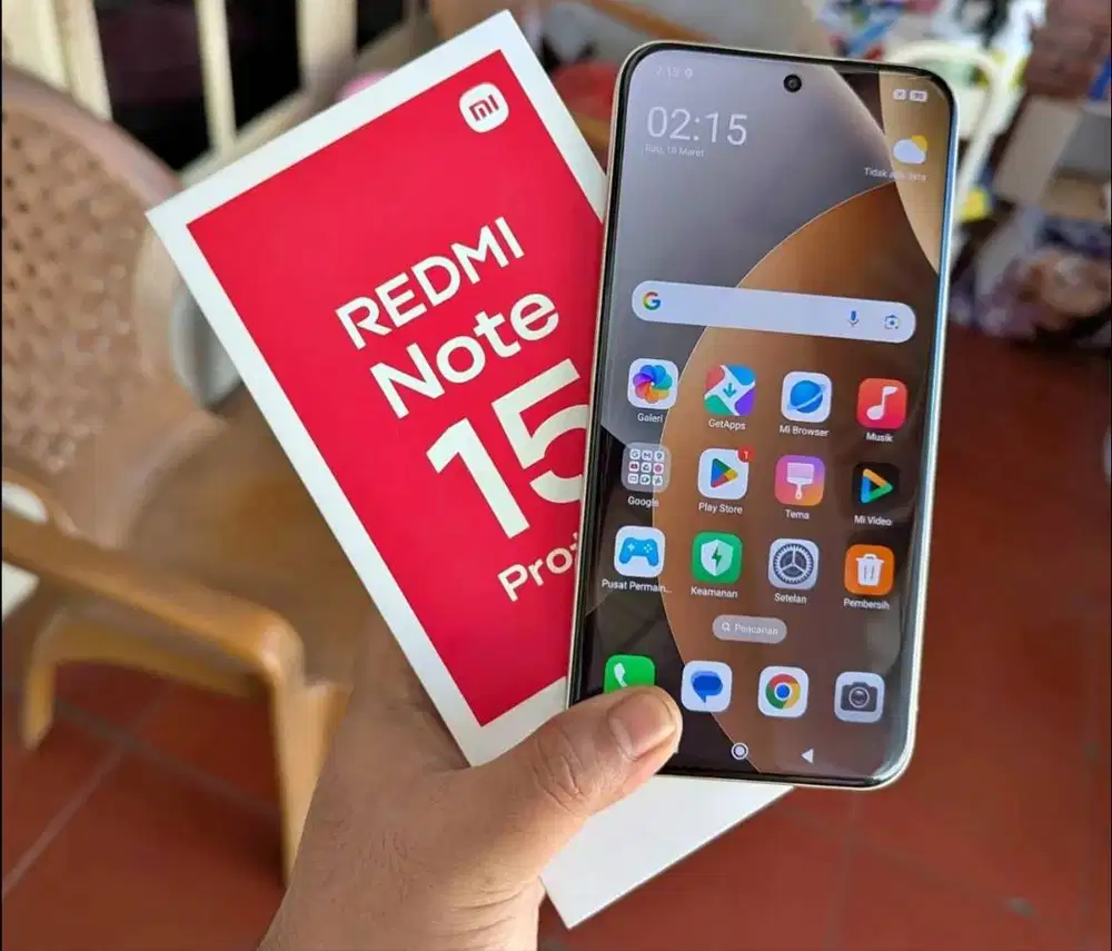 Xiaomi Redmi Note 15 Pro Plus 5G 12/ 512 Fullset Mulus Maximal LikeNew