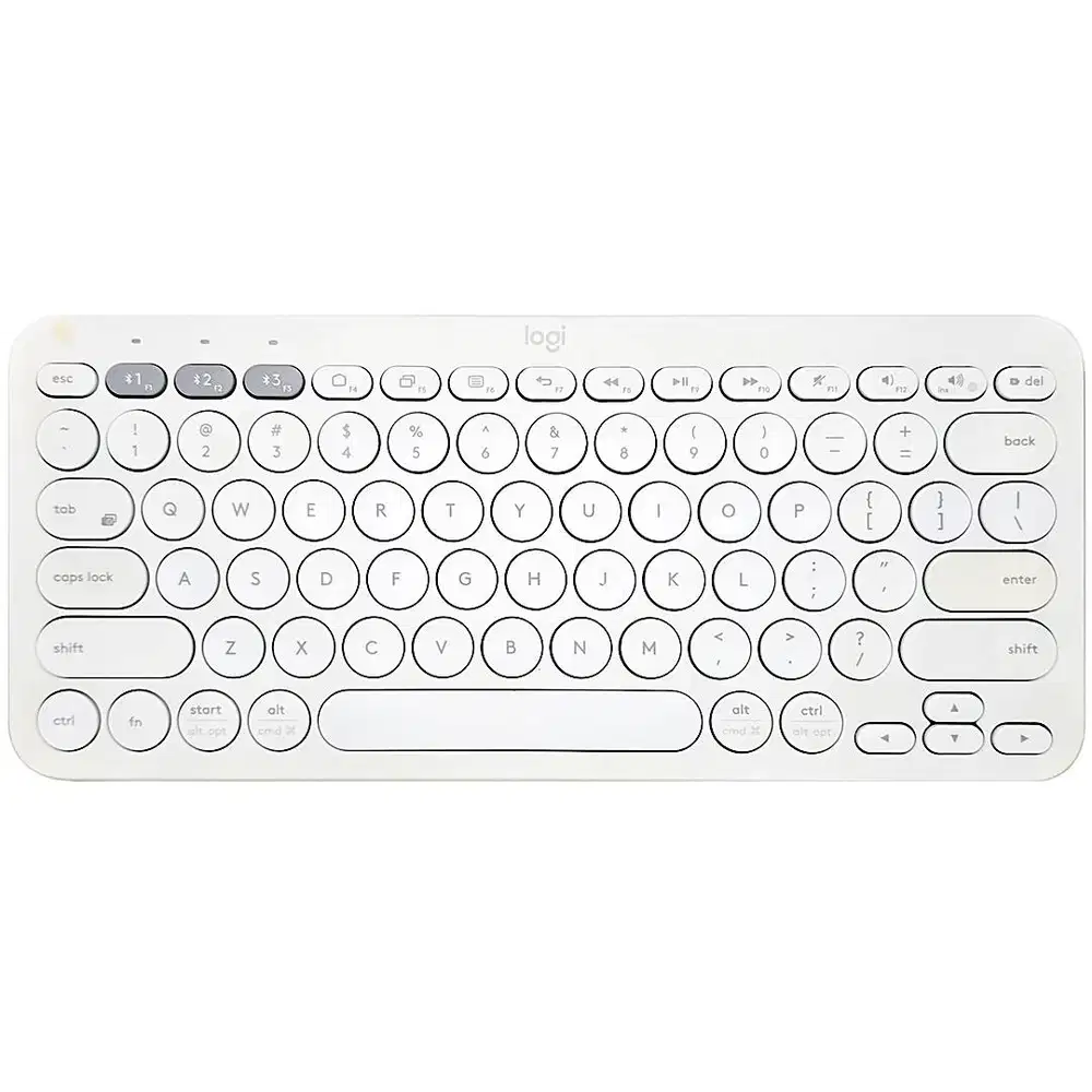260810C Original Logitech K380 Tonal White 1 BNOB Bluetooth Keyboard M