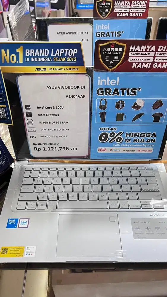 Laptop Asus Vivobook 14 Promo Cicilan Tenor Panjang