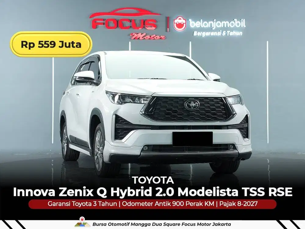 [ODO 900 KM] Toyota Innova Zenix Q Hybrid Modelista TSS RSE 2026/2025