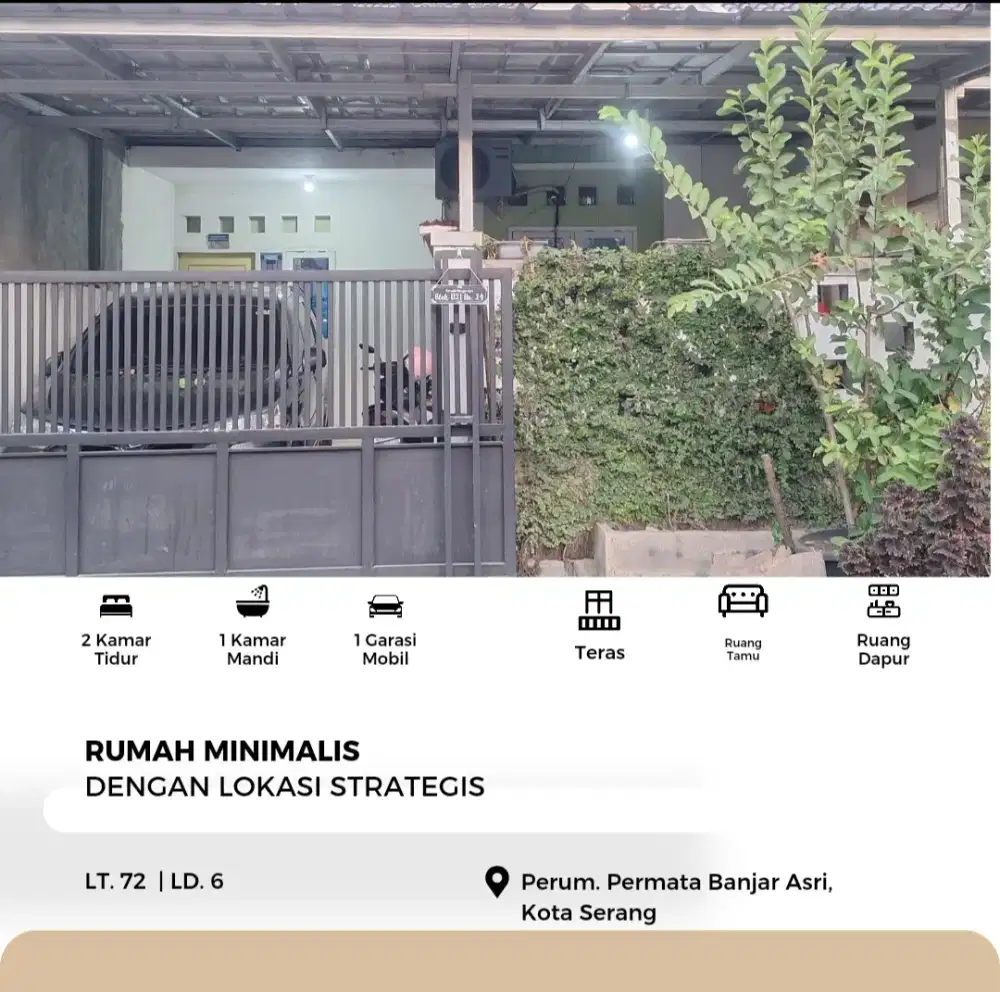 DIJUAL RUMAH DI KOTA SERANG