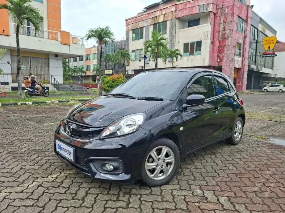 Garansi 1 Th - Honda Brio Satya 1.2 E Bensin-AT 2017 Hitam