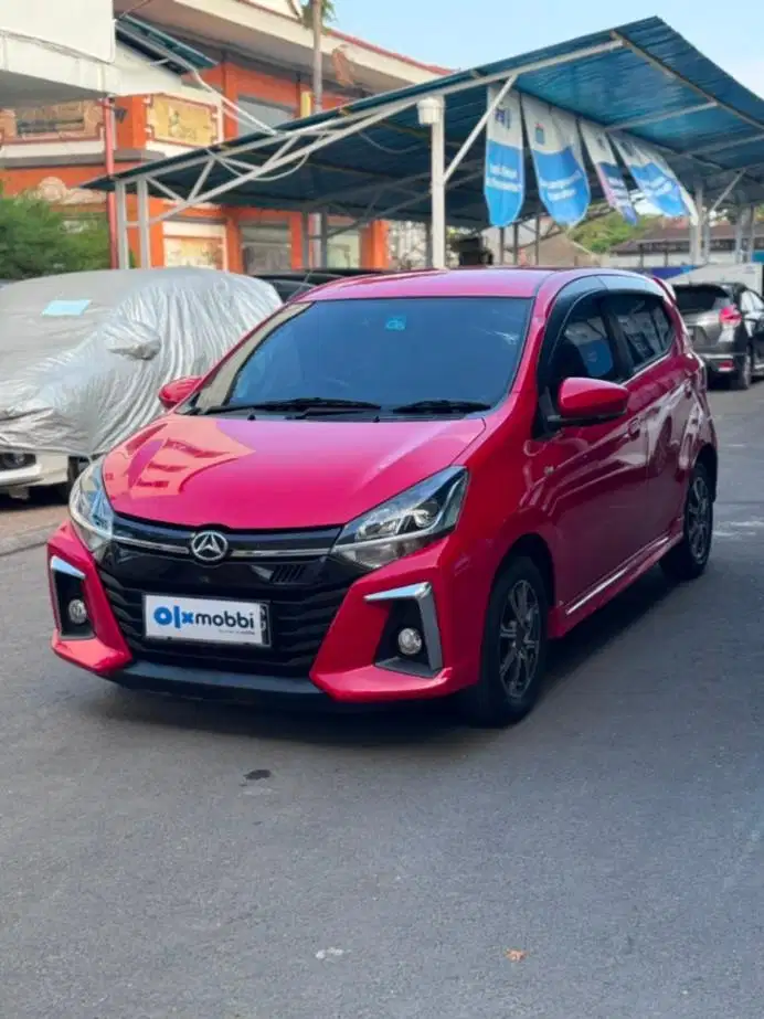Daihatsu Ayla 1.2 R Bensin AT 2022 Merah (ABG)