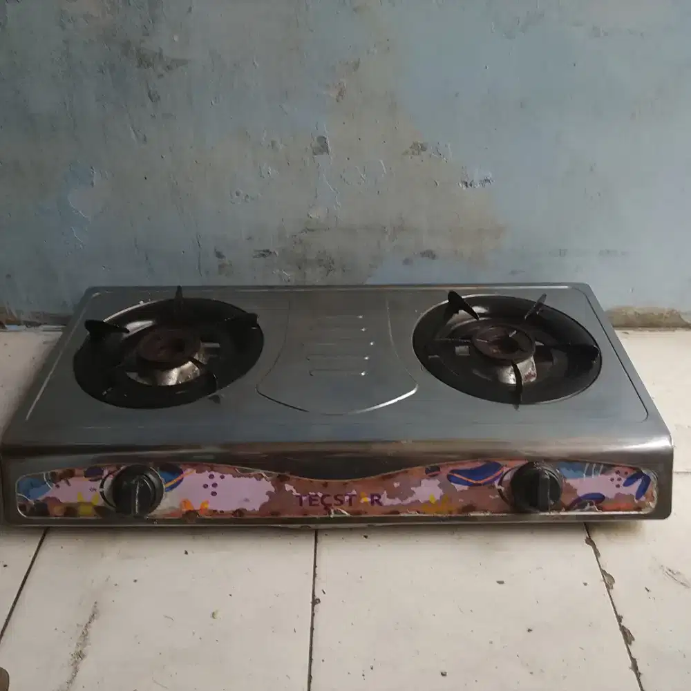 Kompor gas 2tungku merk TECSTAR