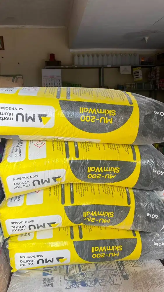 Semen MU-200 Acian Plesteran dan beton 40kg Mortar Utama