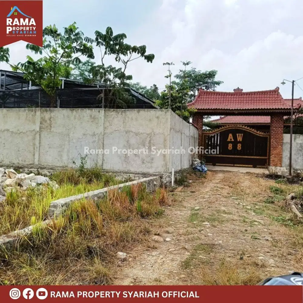 TANAH DEPAN POM N DIBELKANG INDOMARET KAMPUS ITERA DP MURAH