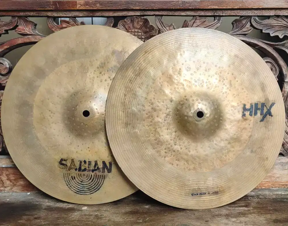 Hihat 14 Sabian HHX click hats 985/1300 grams