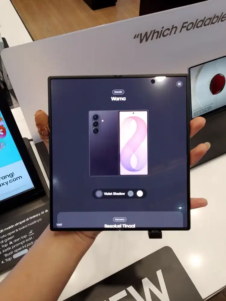 SAMSUNG GALAXY ZFOLD 8 ULTRA DESAIN TIPIS RINGAN DN BISA CICILAN0%